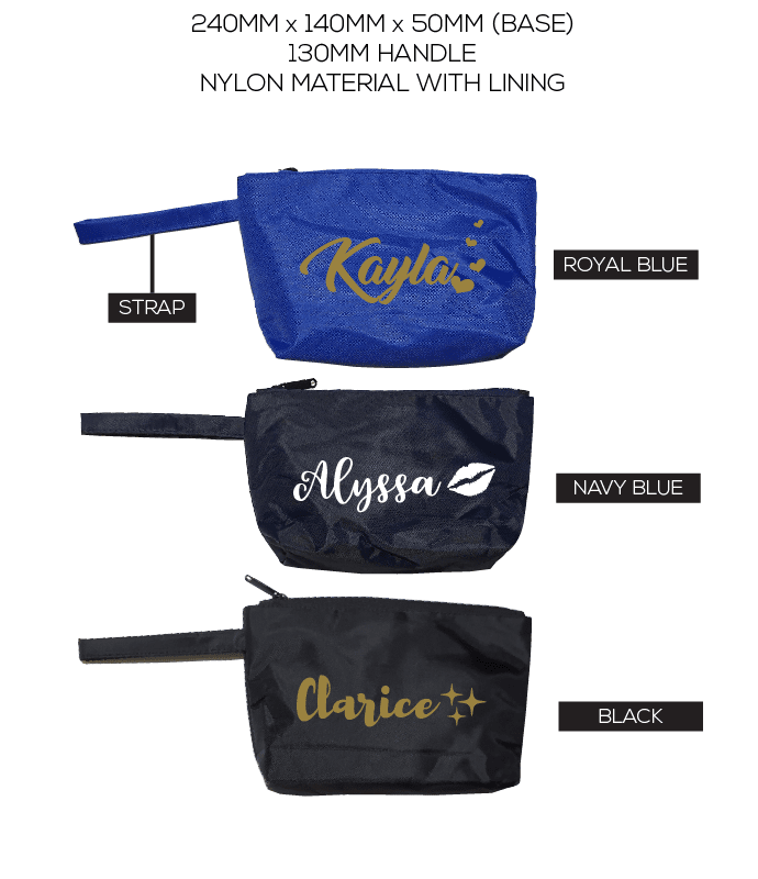 Personalized Multipurpose Pouch